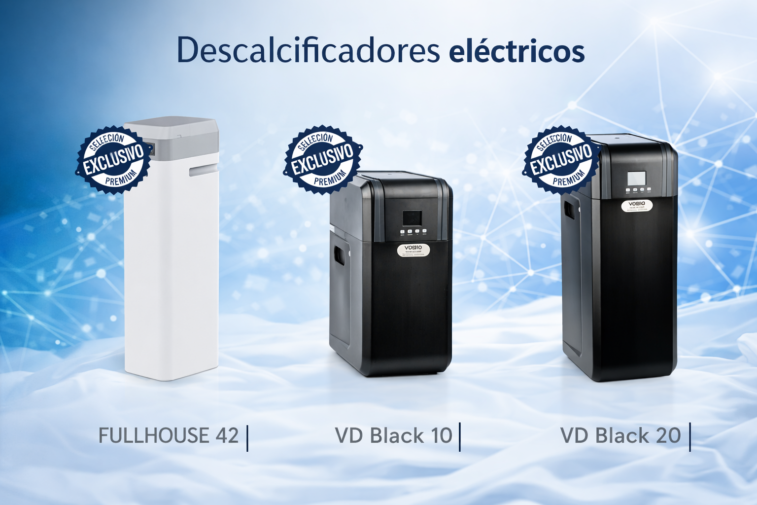 Descalcificadores eléctricos
